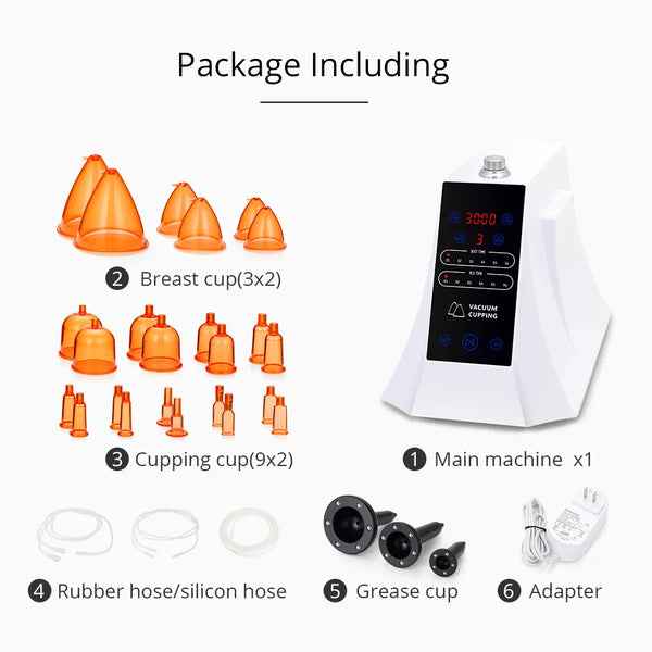 Vacuum Cupping Therapy Machine for Breast Butt Enlargement Body Detox Skin Tightening