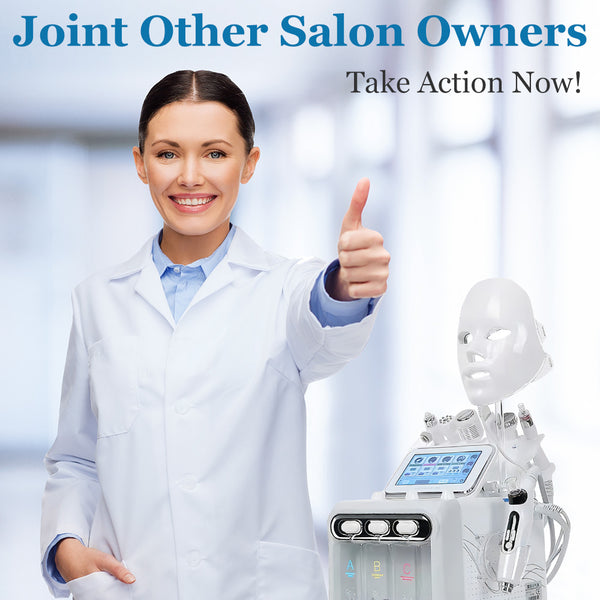 8In1 Professional HydroDermabrasion Machine For Cleansing Moisturizing Antiaging