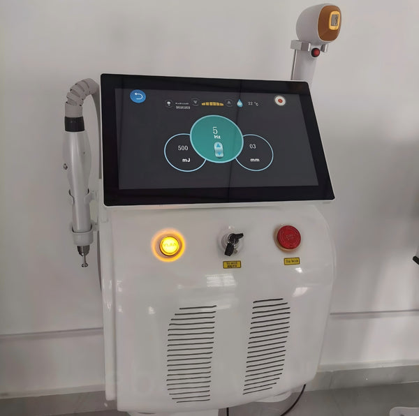 2 In 1 808nm Diode Laser Hair Removal Machine Picosecond Tattoo Removal Device