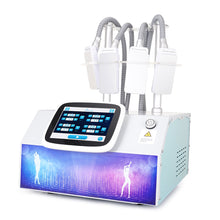 Freeze Cold Cooling Pads Body Contouring Shaping Machine With 4 Pads