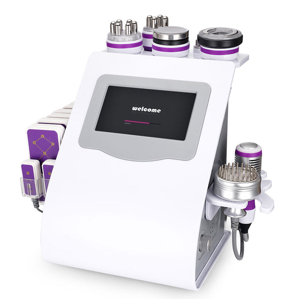 40k Cavitation Machine 9 In 1 RF Vacuum Cold Photon Micro Current Slimming Machine