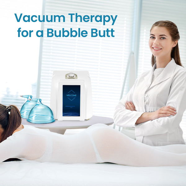Vacuum Butt Lift Machine With Strong Suction of -73kPa & Larger Vacuum Cups For Beauty Salon