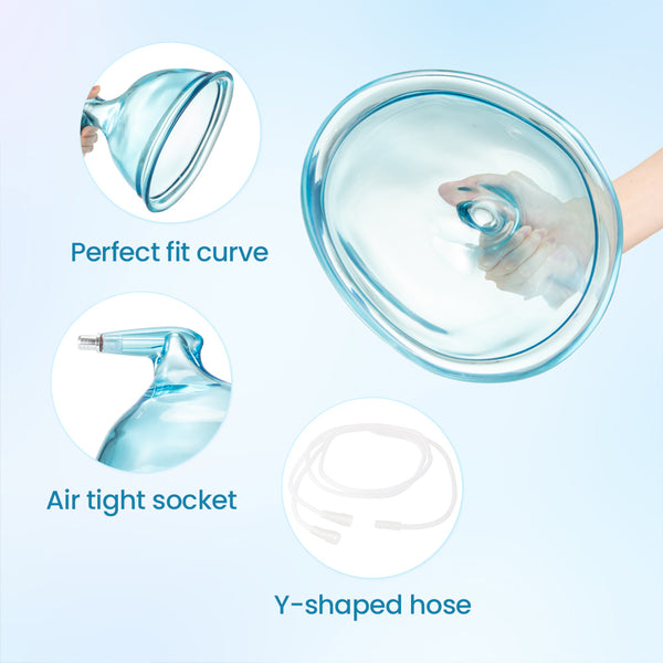 Vacuum Butt Lift Machine With Strong Suction of -73kPa & Larger Vacuum Cups For Beauty Salon