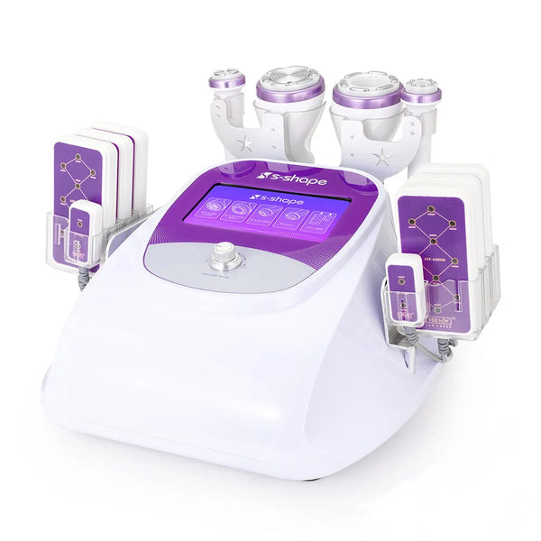 30K 5 In 1 S Shape Cavitation Machine right side