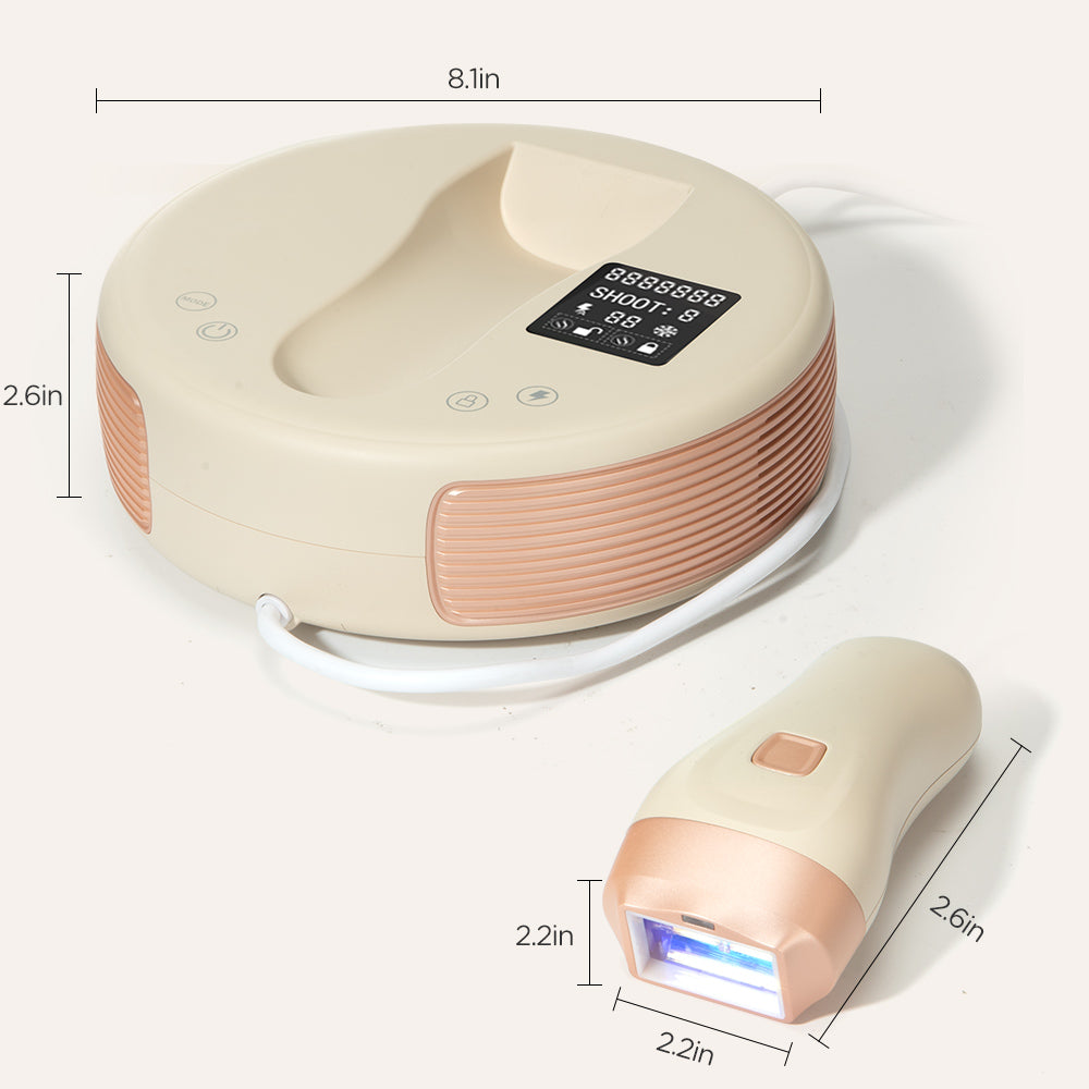 IPL Hair Removal Device With 3 Light Head 10 Energy Level 3