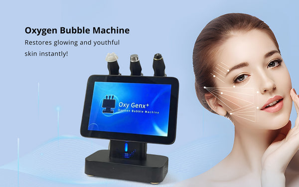 3 In 1 Oxygen Bubble Machine Facial Deep Cleansing Rejuvenation Beauty Machine