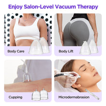 3 In 1 Vacuum Therapy Machine Microdermabrasion Spray Gun For Body Shape Facials