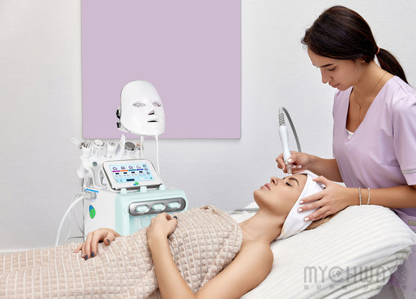 7-in-1 Hydra Dermabrasion H2O2 Aqua Peeling Beauty Machine Facial Rejuvenation