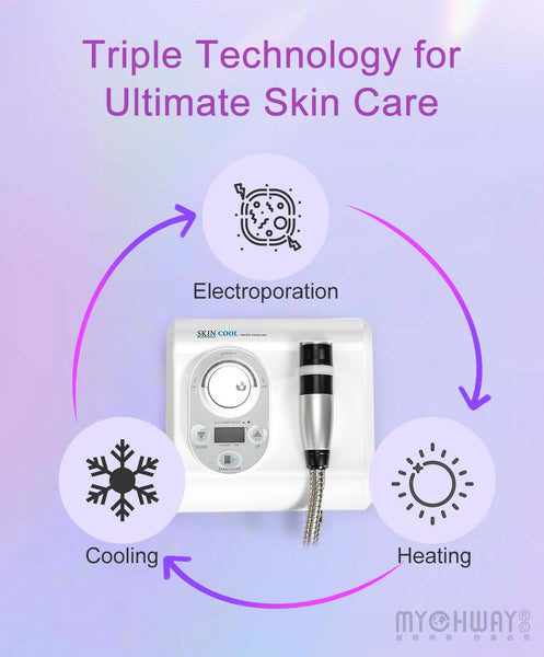 Electroporation Needle Free Needless Mesotherapy Cool Skin Rejuvenation Spa