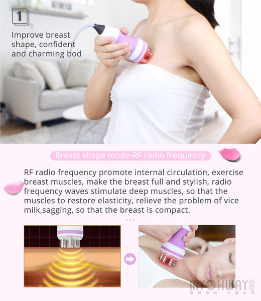 Mini 2 In1 Multipolar RF Radio Frequency Facial Wrinkle Removal Body Shaping Machine