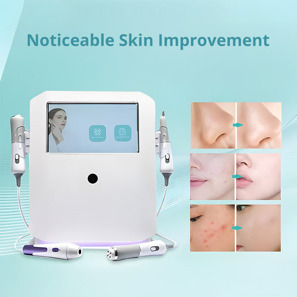 4 In 1 Oxygen Bubble Machine Skin Detection Salon Facial Beauty Machine