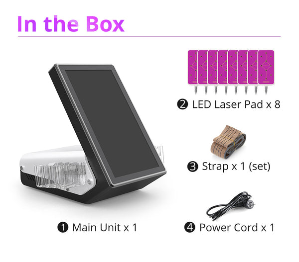 packing list of lipolaser slimming machine