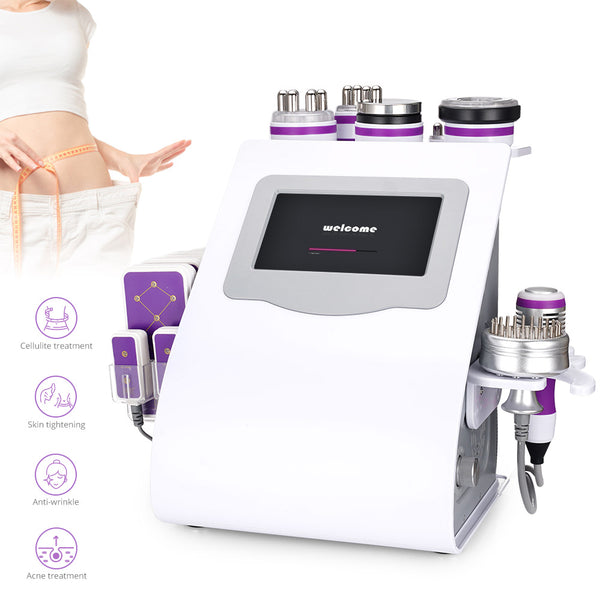 40k Cavitation Machine 9 In 1 RF Vacuum Cold Photon Micro Current Slimming Machine