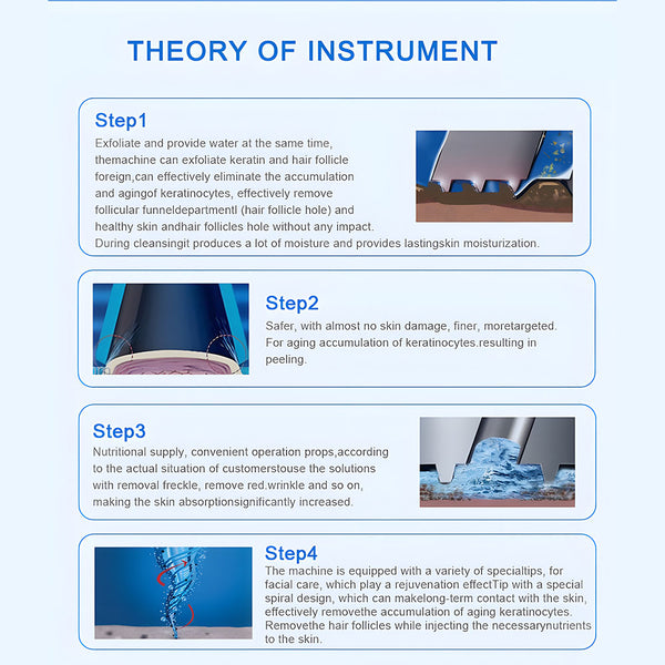 14 In 1 Hydra Diamond Dermabrasion Facial Beauty Machine For Skin Rejuvenation