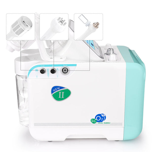 7-in-1 Hydra Dermabrasion H2O2 Aqua Peeling Beauty Machine Facial Rejuvenation