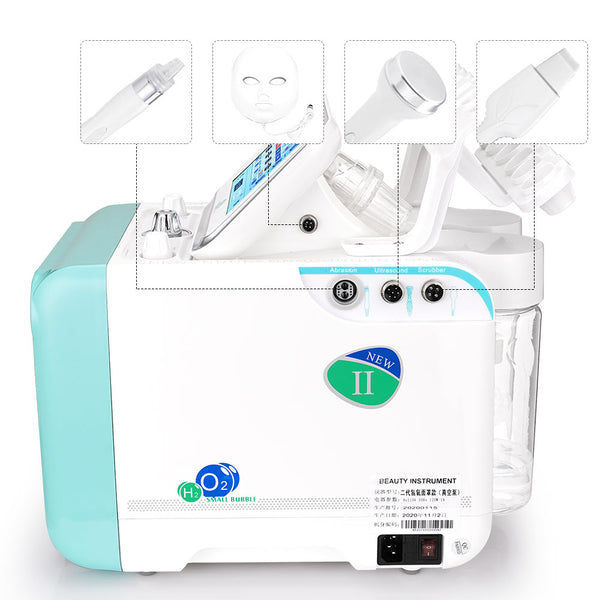 7-in-1 Hydra Dermabrasion H2O2 Aqua Peeling Beauty Machine Facial Rejuvenation
