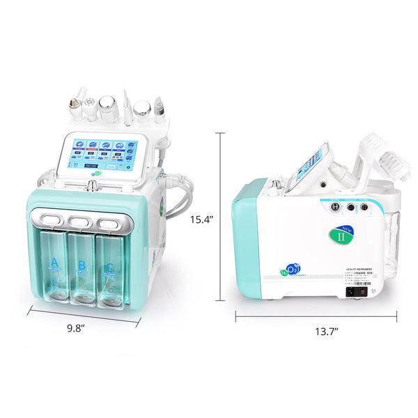 7-in-1 Hydra Dermabrasion H2O2 Aqua Peeling Beauty Machine Facial Rejuvenation