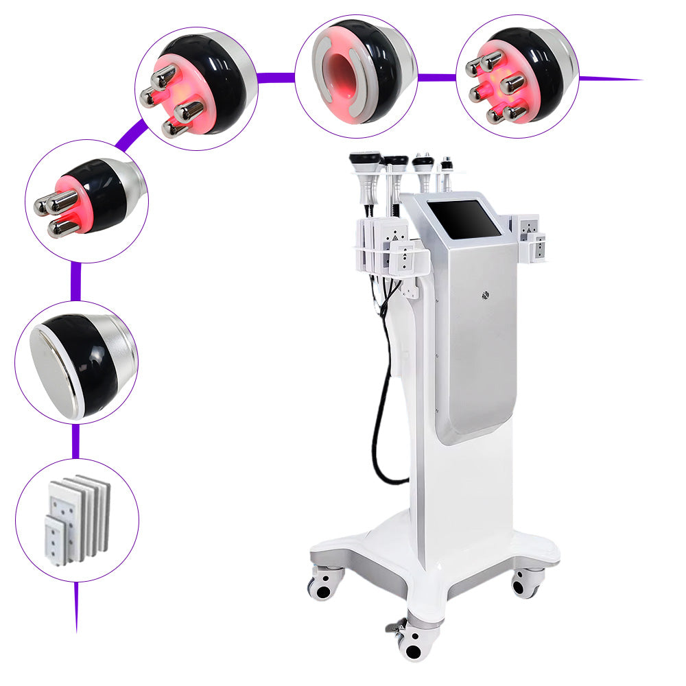 Stand 6 In 1 40k Lipo Cavitation Machine For Body Sculpting & Skin Ant