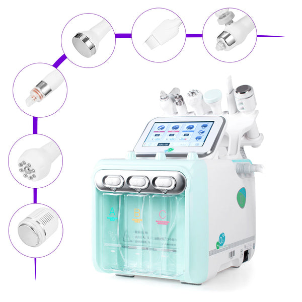 6in1 Hydrodermabrasion Machine For Deep Cleansing Moisturizing Skin Rejuvenation