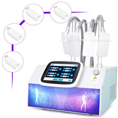 Freeze Cold Cooling Pads Body Contouring Shaping Machine With 4 Pads