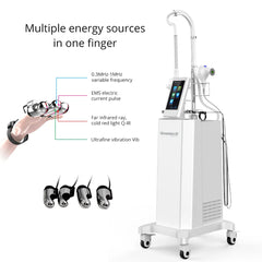 Standing Design Deep R-F Muscle Build Body Sculpting Q-IR EMS Wrinkle Remove Facial Care Spa Machine