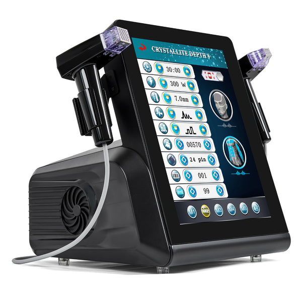 Gold Fractional RF Microcrystalline Microneedling Machine for Anti-aging Treatment