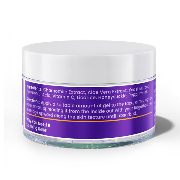 Aloe Vera Soothing Gel For Hydrating, Repairing, Refining, Calming Skin