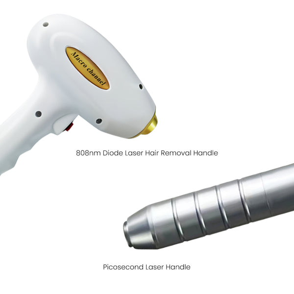 2 In 1 Diode 808nm Laser Hair Removal Machine Pico Skin Rejuvenation Machine