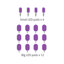 635NM 650NM LED Laser 5MW Laser Lipo 12 Big 4 Small Pads Slimming Machine