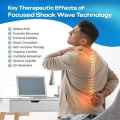 Focus Shockwave Therapy Machine Physiotherapy Machine For Body Pain Relief