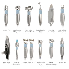 12-in-1 Professional Facial Treatment Beauty Machine Scalp Care Instrument