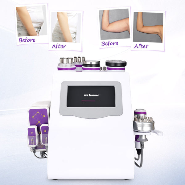 40k Cavitation Machine 9 In 1 RF Vacuum Cold Photon Micro Current Slimming Machine