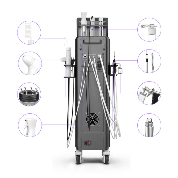 Scalp Glow 8 In 1 Head Spa Bubble Spa Scalp Machine For Cleansing Moisturizing