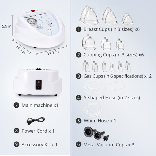 Women breast care enlargement lifting Face Body massage beauty machine