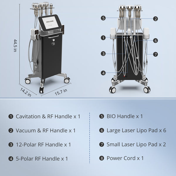 6 in 1 40k Cavitation Machine for body sculpting