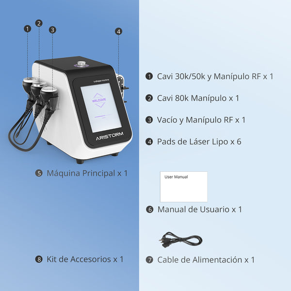 Aristorm S Shape Machine 4-in-1 Body Contouring Skin Tightening Device Pro Use