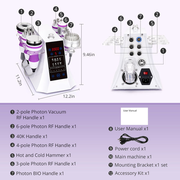 40K Ultrasonic Body Sculpting Machine