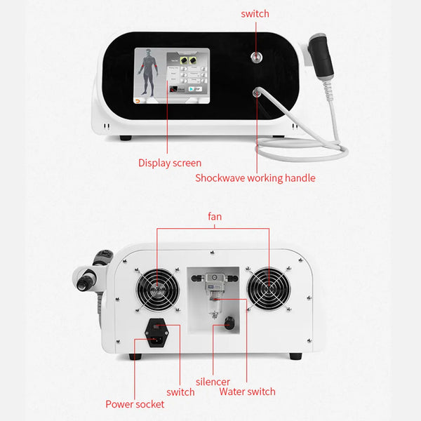 New Shockwave Therapy Machine for Joint Pain Relief and Body Contouring