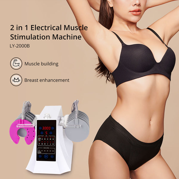EMS Muscle Stimulator Breast Massage Machine