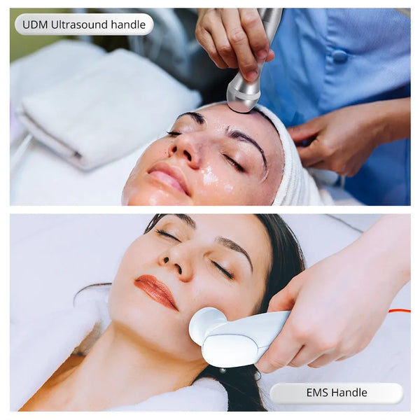 FaceEvo 3 & 10 MHz Dual-Frequency Ultrasound Facial Machine for Professional Use