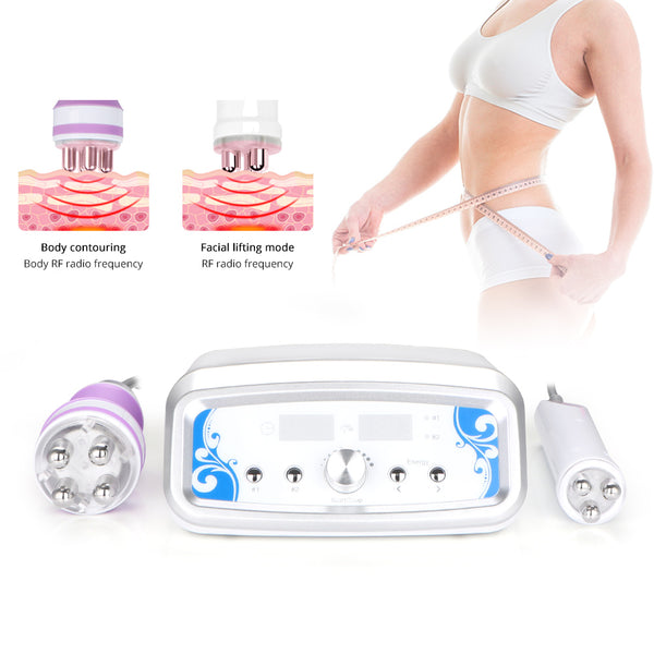 Mini 2 In1 Multipolar RF Radio Frequency Facial Wrinkle Removal Body Shaping Machine