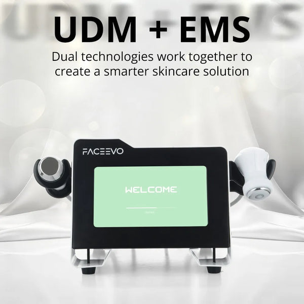 FaceEvo 3 & 10 MHz Dual-Frequency Ultrasound Facial Machine for Professional Use