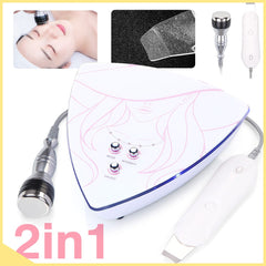 2 In 1  3MHz Ultrasonic Skin Scrubber