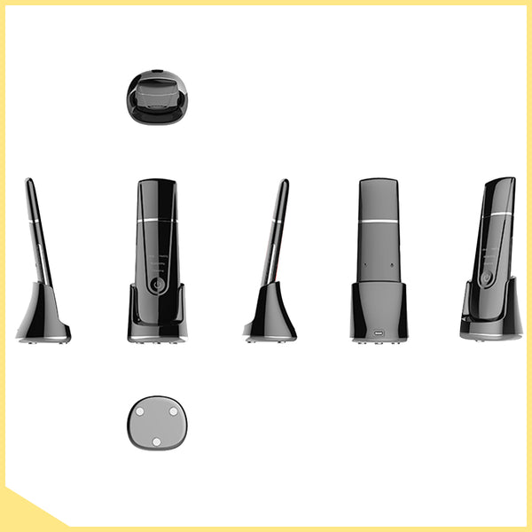 Protable 2 In 1 Ultrasonic Face Skin Scrubber Surebeauty