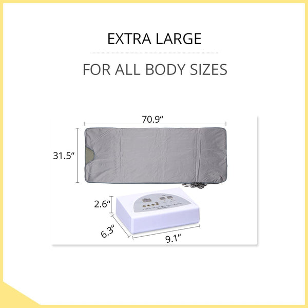 size of Infrared Sauna Blanket