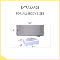 size of Infrared Sauna Blanket