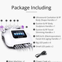 30K 6 In 1 S Shape Cavitation Machine Package Details