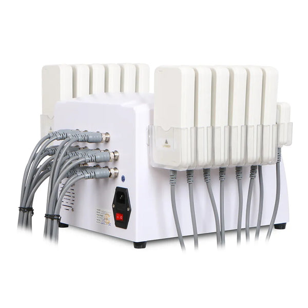 side of 16 Pads 5wm Laser Lipo Machine
