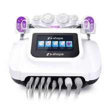 30K 6 In 1 S Shape Cavitation Machine With Lipo Laser 5WM