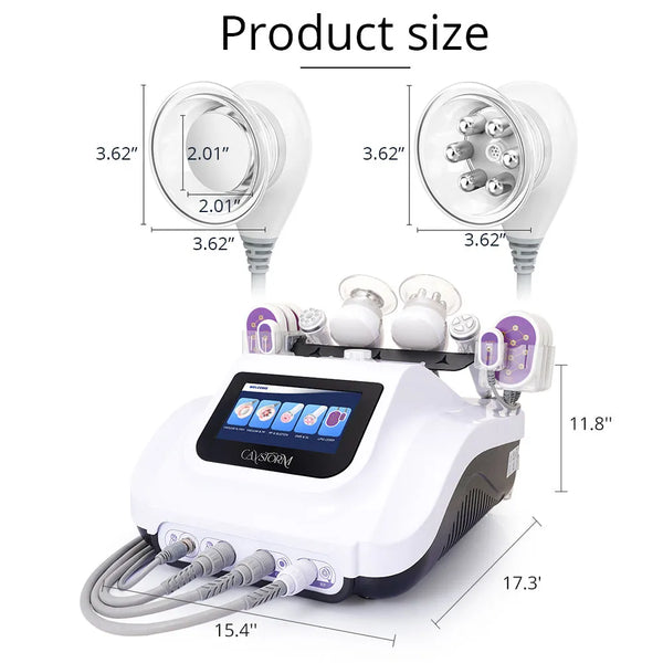 side of 4 In 1 CaVstorm Cavitation Machine